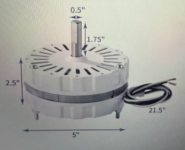 new attic fan motor replacement