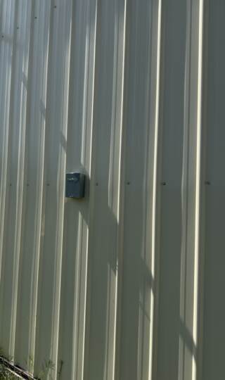 Wall with safety disconnect only