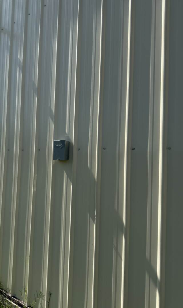 Wall with safety disconnect only