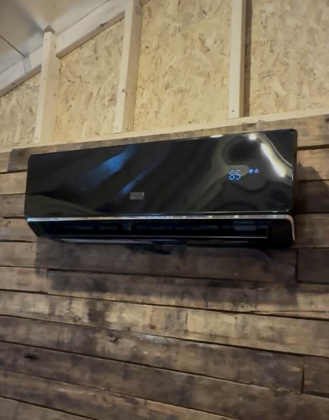 Indoor mini split heat pump