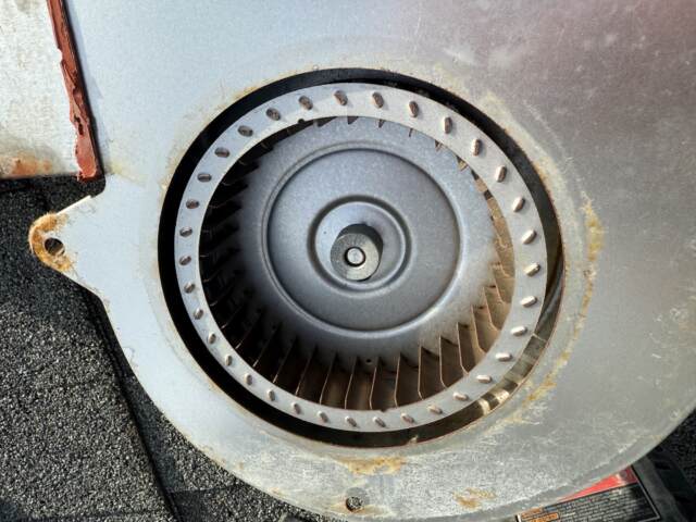 This is the replacement inducer assembly