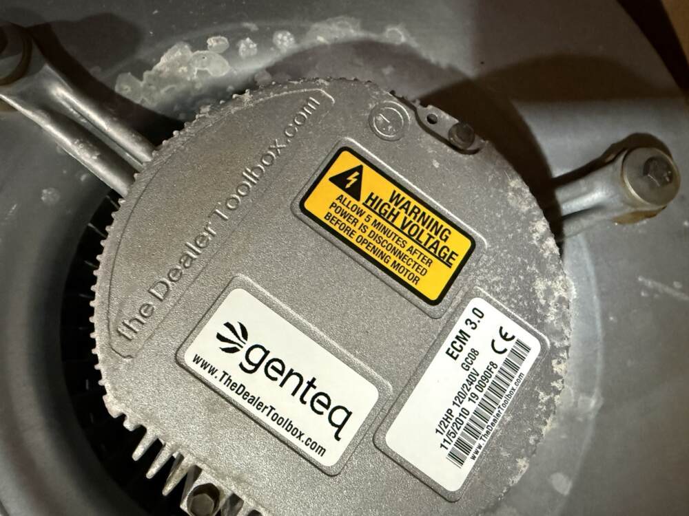 This is the blower motor that is not working