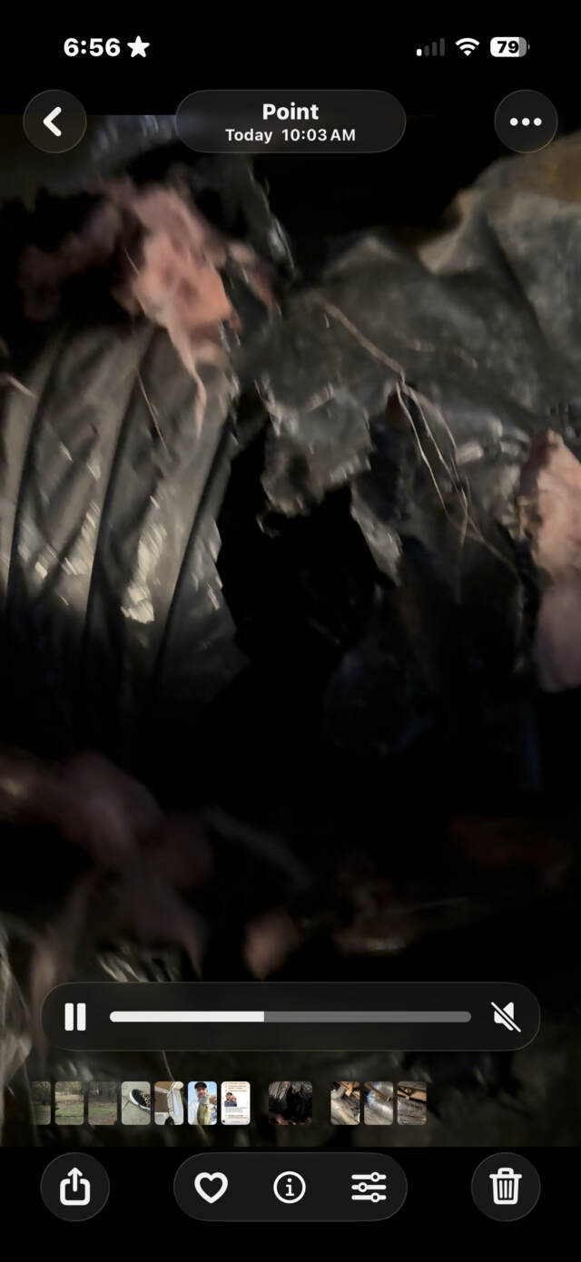 Flex duct with very large hole from animals chewing up