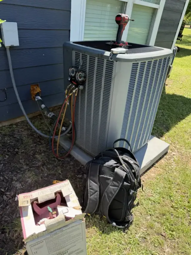 Adding refrigerant to the system