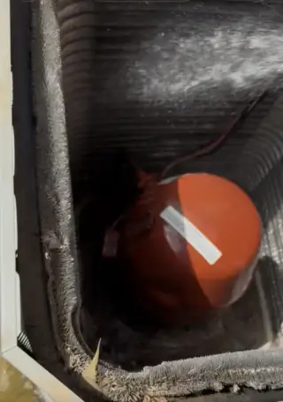 Cleaning the inside of the a/c unit