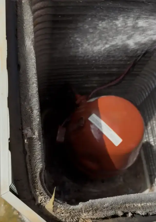 Cleaning the inside of the a/c unit