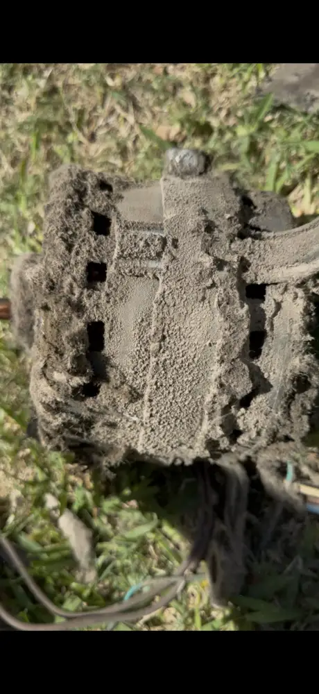 This was the blower motor that was removed from the system.