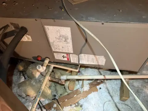 This is the unit that was not draining properly.