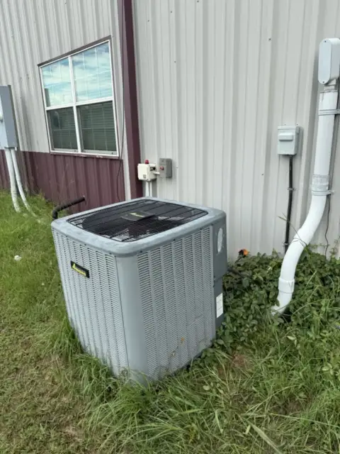 Outdoor unit where we added refrigerant